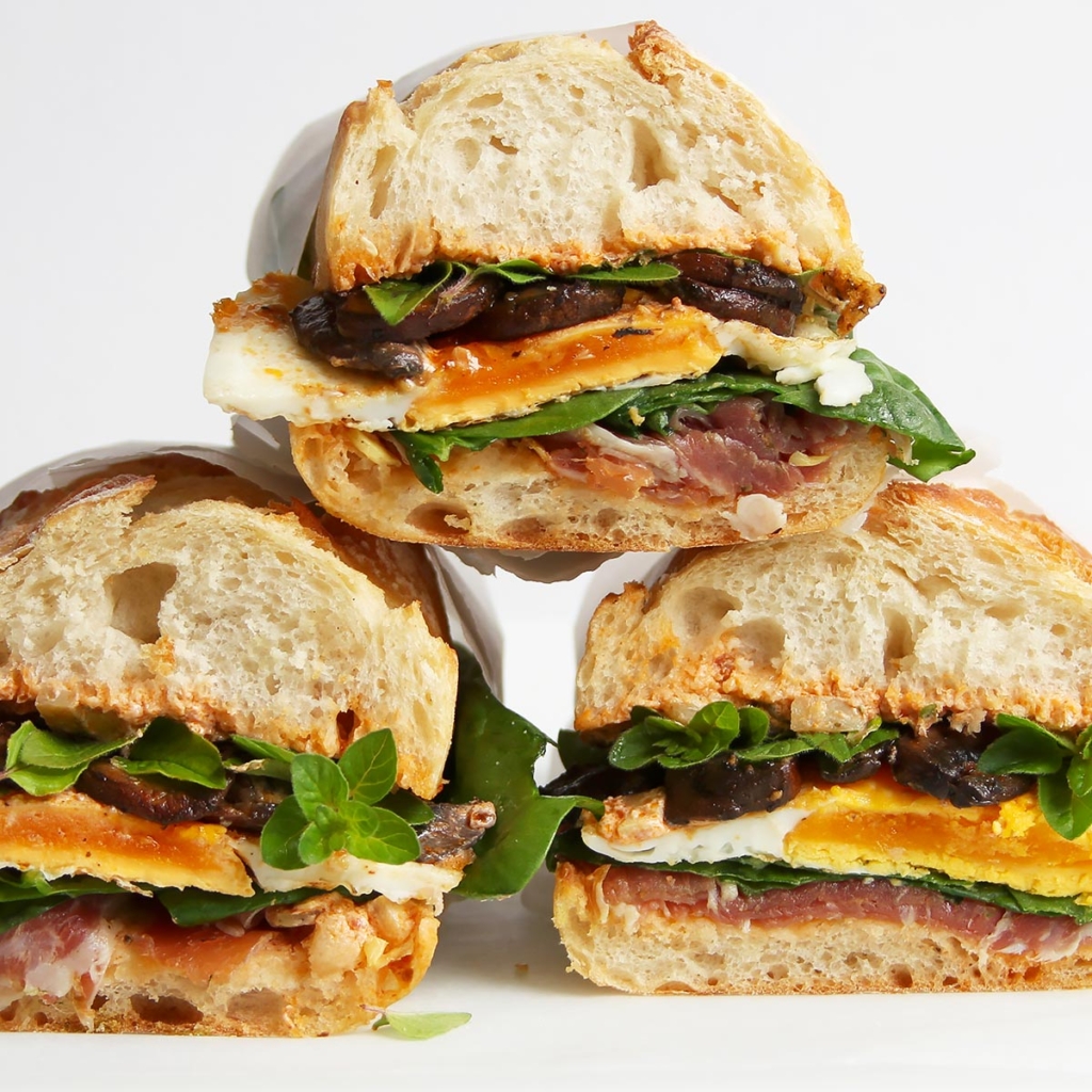 Breakfast sandwich