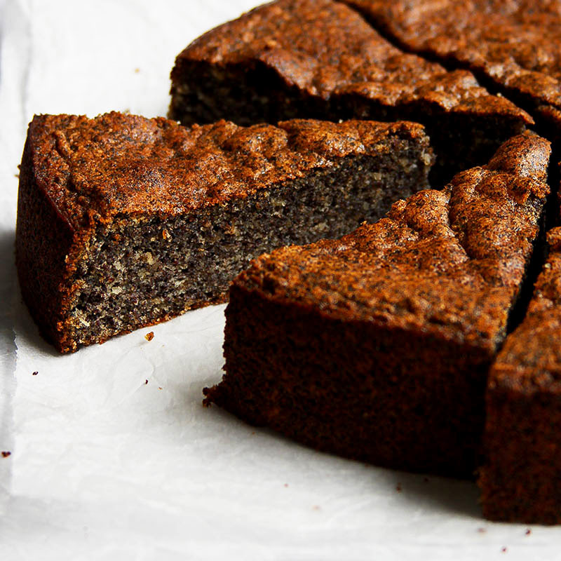 Gluten-Free Poppy Seed Cake (super moist!)