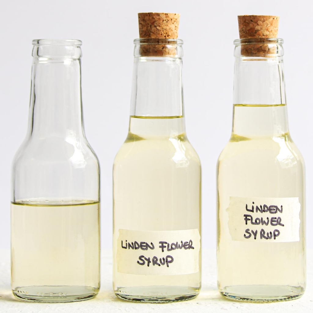 Recipe linden flower syrup