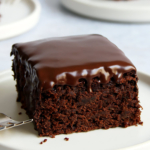 Quick and moist chocolate zucchini cake