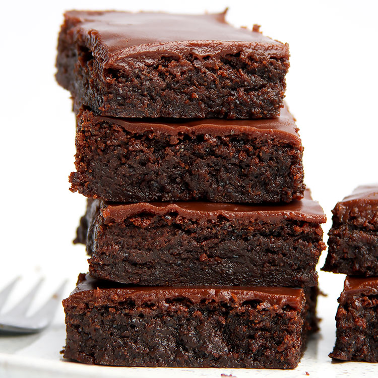 One-Bowl Poppy Seed Brownies