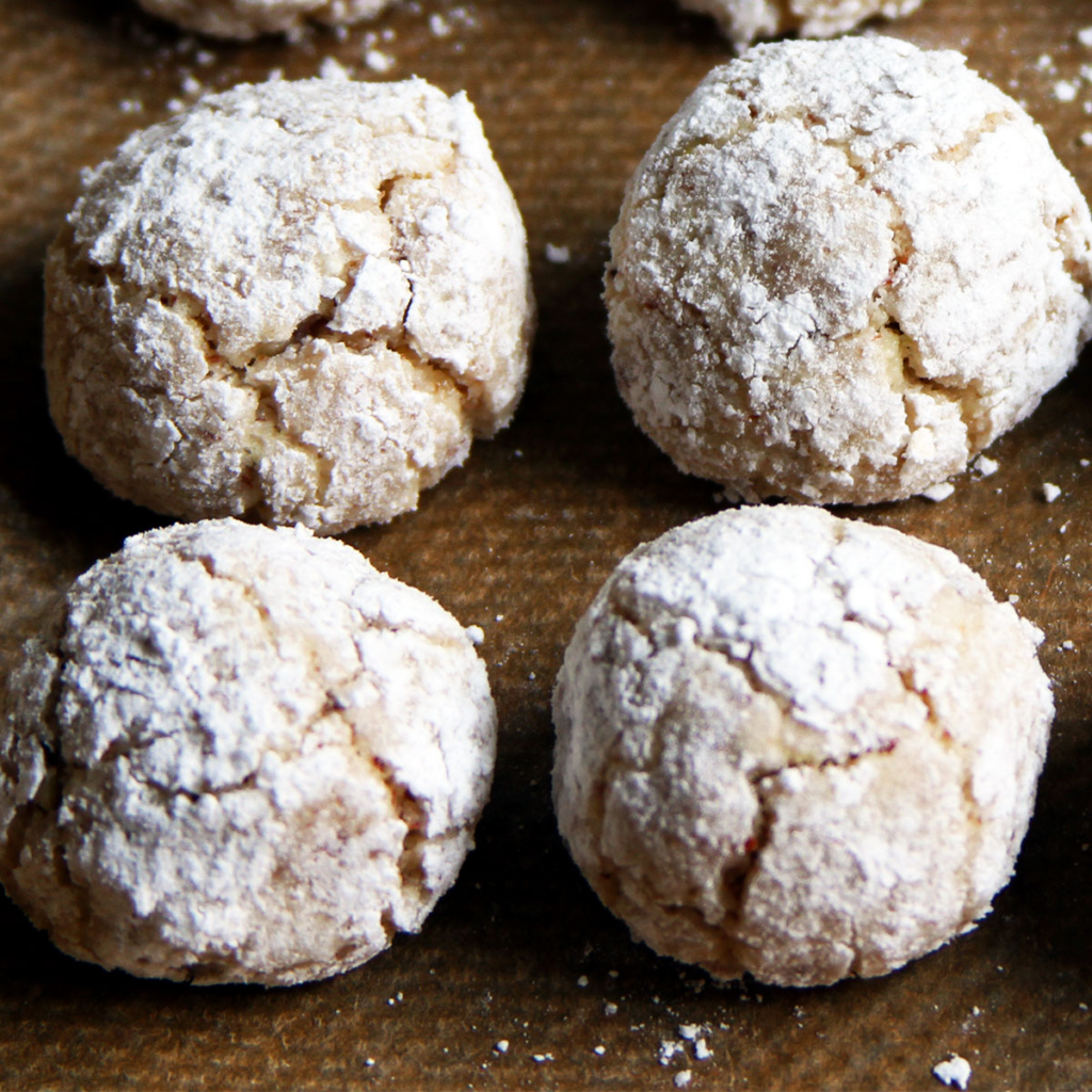 Almond Lemon Amaretti Cookies