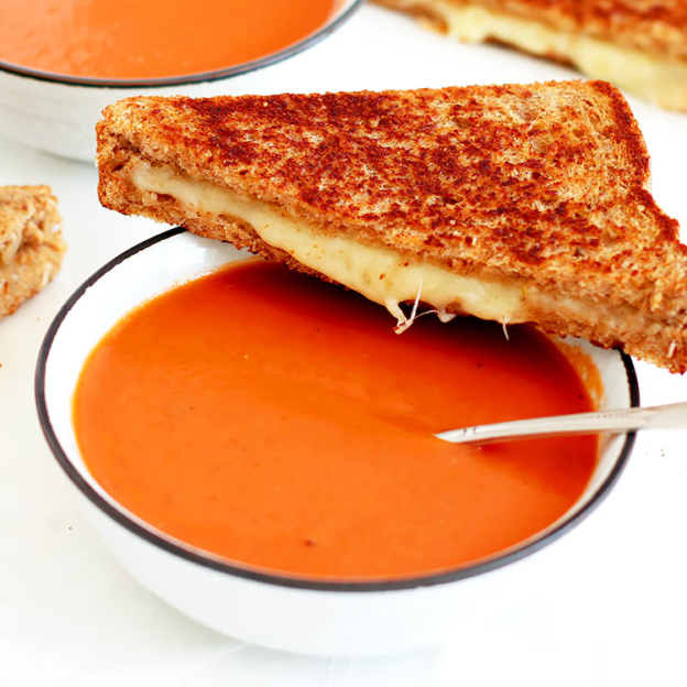 Recipe quick creamy tomato soup » Little Vienna