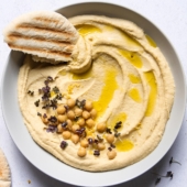 Quick Hummus with Canned Chickpeas (5 minutes)