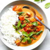 Red pumpkin curry