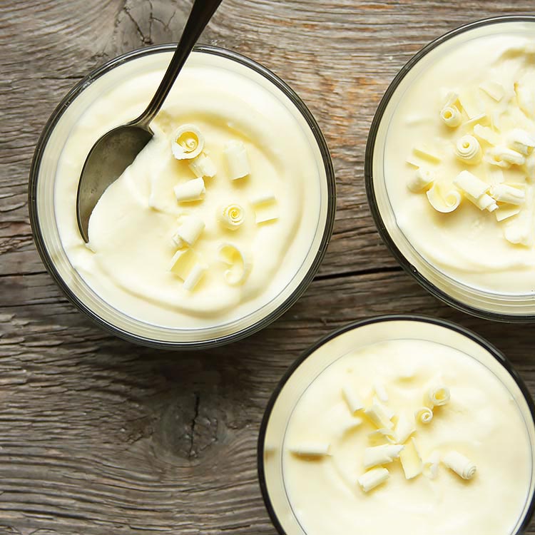 2-Ingredient White Chocolate Mousse without Eggs » Little Vienna