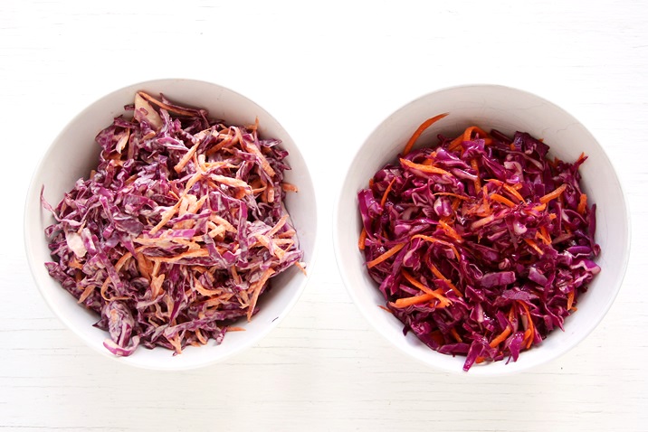 Red Cabbage Slaw dressing Recipe (perfect for Pulled pork sliders)