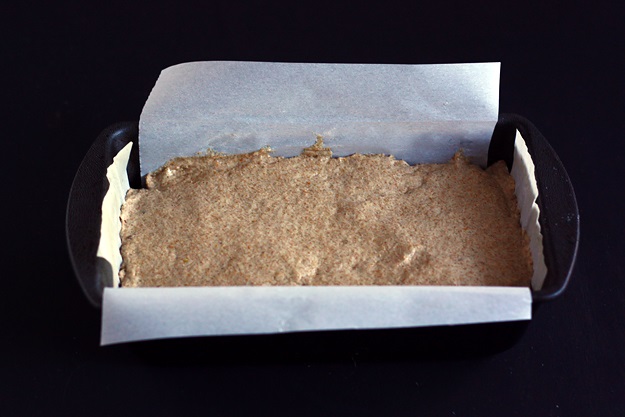 Rye Sourdough bread in loaf pan