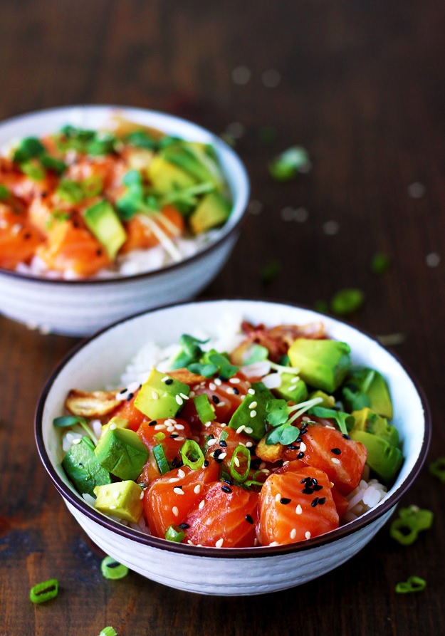 Salmon Poke Bowl » Little Vienna