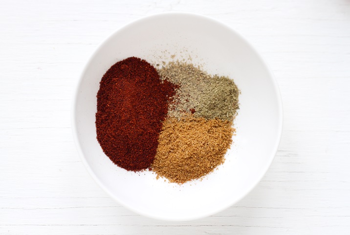 Spices in bowl