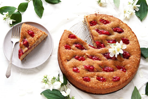 Strawberry Linzer Torte Recipe