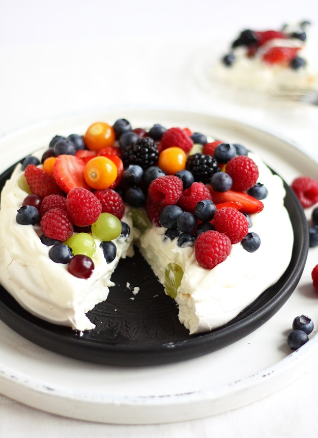 Summer Berry Pavlova