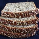 Easy Sunflower Bread (no-knead)