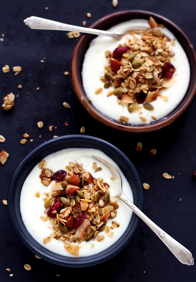 Sunflower seed and Pumpkin Seed Granola recipe