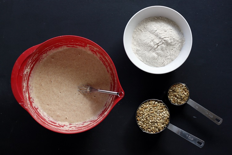 Recipe for sunflower seed bread