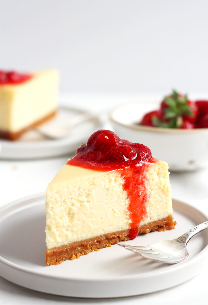 Tall and Creamy New York Cheesecake recipe