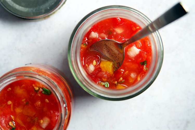 The best fermented red salsa recipe