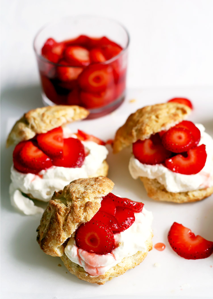 The easiest strawberry shortcake