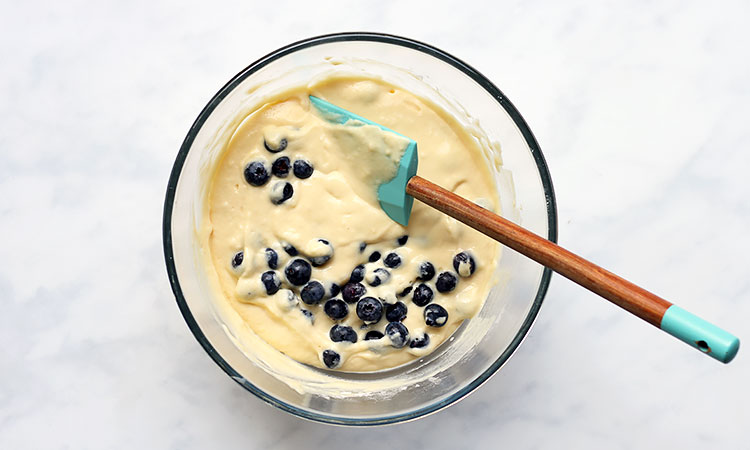 Thick and fluffy blueberry recipe