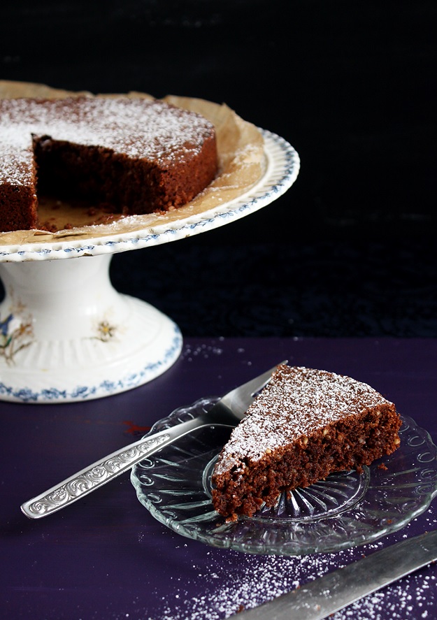 torta caprese flourless almond cake