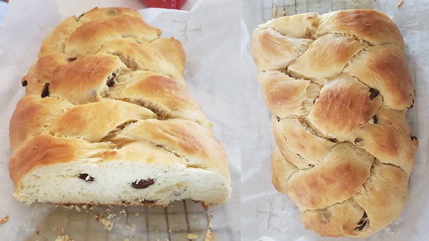 Sweet Braided Yeast Bread (Rosinenzopf) » Little Vienna