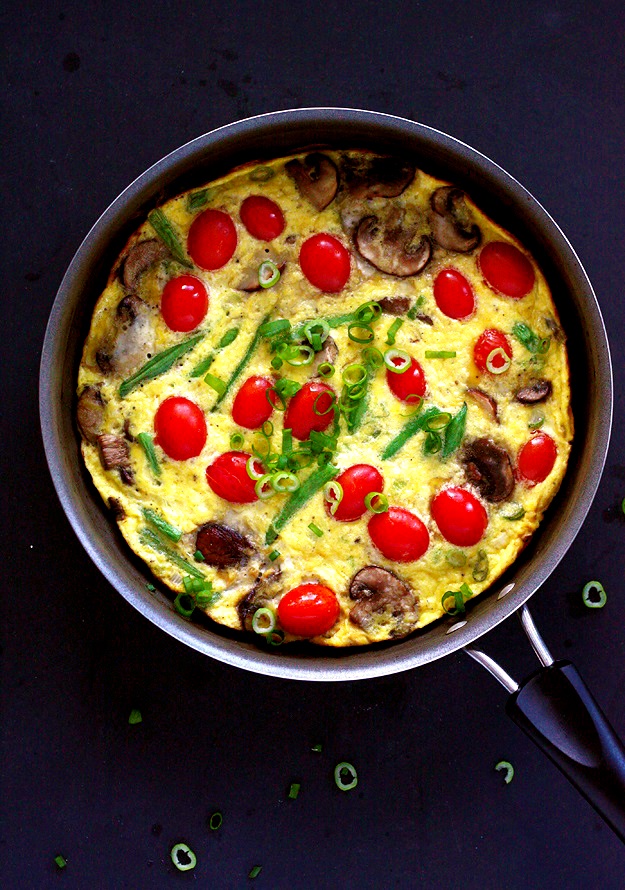 Veggie Stovetop Frittata Recipe