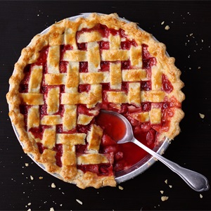 Lattice Strawberry Pie