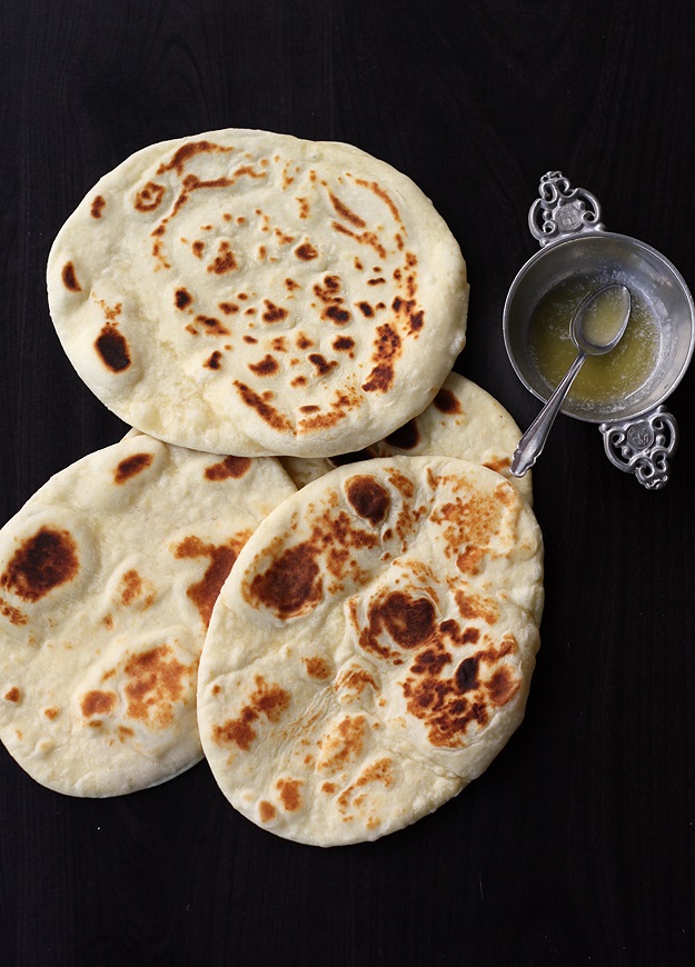 no yeast naan