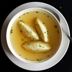Semolina Dumpling Soup (Griessnockerlsuppe)