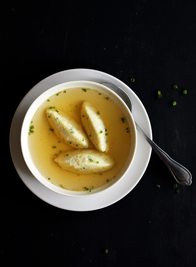 Semolina Dumpling Soup (Griessnockerlsuppe) » Little Vienna